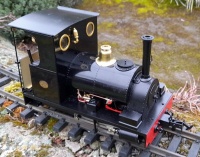 Accucraft Black Cranmore Peckett 0-4-0ST